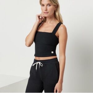 Vuori Dark Grey Knit Top